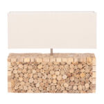 ΕΠΙΤΡΑΠΕΖΙΟ ΦΩΤΙΣΤΙΚΟ TWIGGY LH10.4437 DRIFTWOOD & ΛΕΥΚΟ ΚΑΠΕΛΟ 50.5x16x45.5Υεκ. - Image 3