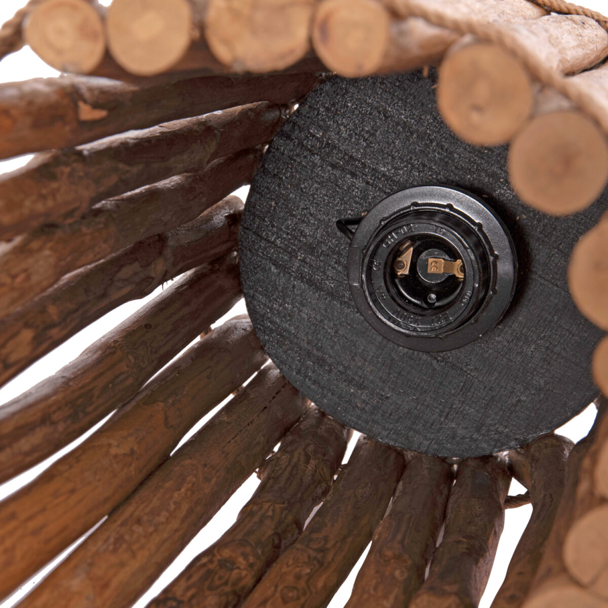 ΕΠΙΤΡΑΠΕΖΙΟ ΦΩΤΙΣΤΙΚΟ ΚΥΛΙΝΔΡΙΚΟ GWYN LH10.4435 ΚΛΑΔΙΑ DRIFTWOOD ΣΕ ΦΥΣΙΚΟ Φ18,5x28,5Υεκ - Image 5