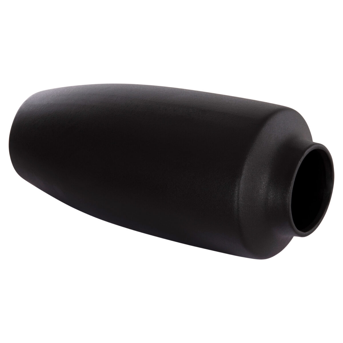 ΕΠΙΤΡΑΠΕΖΙΟ ΚΕΡΑΜΙΚΟ ΔΙΑΚΟΣΜΗΤΙΚΟ ΒΑΖΟ GALAD LH10.4587.02 ΜΑΥΡΟ ΜΑΤ Φ17,5x40Υ εκ. - Image 3