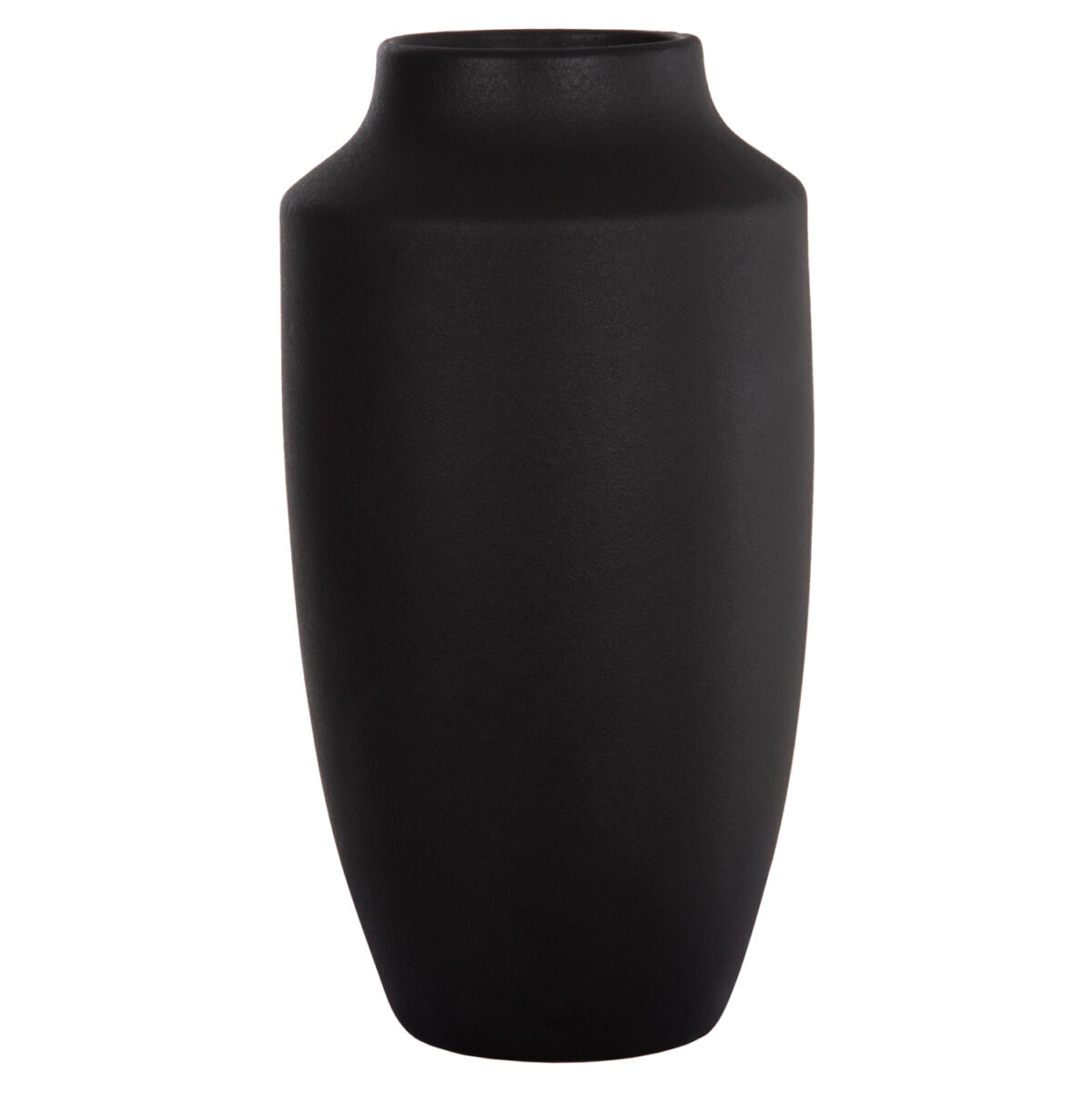 ΕΠΙΤΡΑΠΕΖΙΟ ΚΕΡΑΜΙΚΟ ΔΙΑΚΟΣΜΗΤΙΚΟ ΒΑΖΟ GALAD LH10.4588.02 ΜΑΥΡΟ ΜΑΤ Φ16x32Υεκ - Image 3