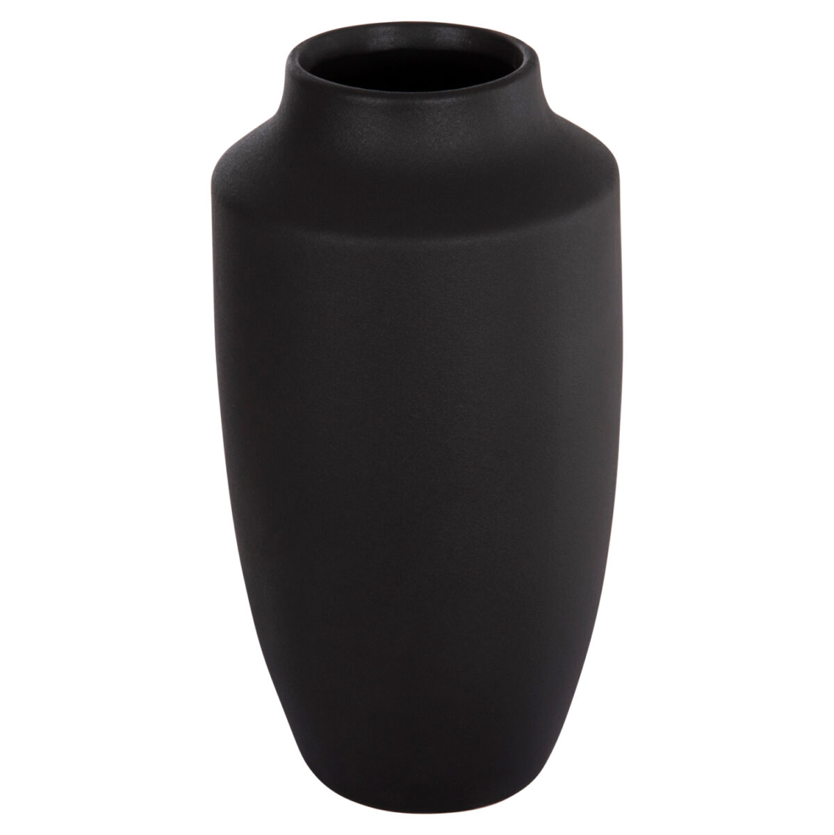 epitrapezio-keramiko-diakosmitiko-bazo-f ΕΠΙΤΡΑΠΕΖΙΟ ΚΕΡΑΜΙΚΟ ΔΙΑΚΟΣΜΗΤΙΚΟ ΒΑΖΟ GALAD LH10.4588.02 ΜΑΥΡΟ ΜΑΤ Φ16x32Υεκ - Image 1