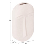 ΕΠΙΤΡΑΠΕΖΙΟ ΚΕΡΑΜΙΚΟ ΔΙΑΚΟΣΜΗΤΙΚΟ HUMANS LH10.4586 ΕΚΡΟΥ ΚΡΥΣΤΑΛΛΙΚΟ 17x5.5x28Υεκ - Image 2