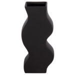 ΕΠΙΤΡΑΠΕΖΙΟ ΚΕΡΑΜΙΚΟ ΔΙΑΚΟΣΜΗΤΙΚΟ ΣΕΙΡΑ SEBOR LH10.4589.02 ΜΑΥΡΟ ΜΑΤ 14x6.5x30Υεκ - Image 3