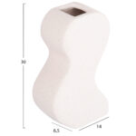 ΕΠΙΤΡΑΠΕΖΙΟ ΚΕΡΑΜΙΚΟ ΔΙΑΚΟΣΜΗΤΙΚΟ ΣΕΙΡΑ SEBOR LH10.4590.01 ΚΡΥΣΤΑΛΛ.ΕΚΡΟΥ 13x6x22Υεκ - Image 2