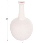ΕΠΙΤΡΑΠΕΖΙΟ ΚΕΡΑΜΙΚΟ ΔΙΑΚΟΣΜΗΤΙΚΟ ELENDIL LH10.4593.01 ΥΠΟΛΕΥΚΟ ΚΡΥΣΤΑΛΛΙΚΟ Φ15x25Υεκ - Image 2