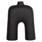 ΕΠΙΤΡΑΠΕΖΙΟ ΚΕΡΑΜΙΚΟ ΔΙΑΚΟΣΜΗΤΙΚΟ ΣΕΙΡΑ ISIL LH10.4599.02 ΜΑΥΡΟ ΜΑΤ 22x8x29Υεκ - Image 3