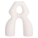 ΕΠΙΤΡΑΠΕΖΙΟ ΚΕΡΑΜΙΚΟ ΔΙΑΚΟΣΜΗΤΙΚΟ ISIL LH10.4598.01 ΥΠΟΛΕΥΚΟ ΚΡΥΣΤΑΛΛΙΚΟ 25x9x29,5Υεκ - Image 3