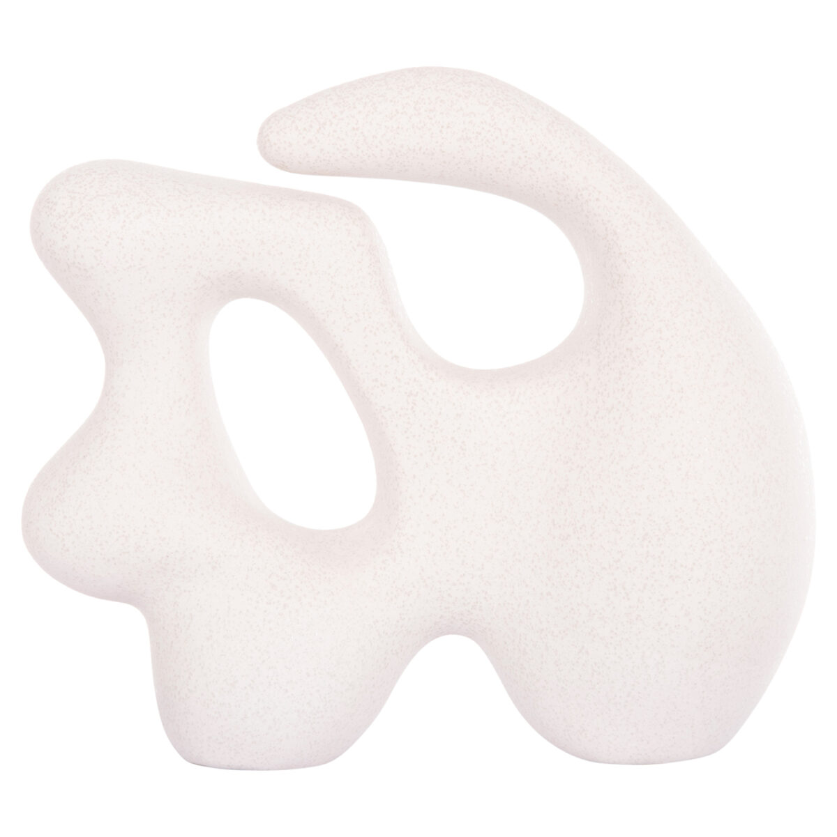 ΕΠΙΤΡΑΠΕΖΙΟ ΚΕΡΑΜΙΚΟ ΔΙΑΚΟΣΜΗΤΙΚΟ ΣΕΙΡΑ ISIL LH10.4596 ΚΡΥΣΤΑΛΛ.ΥΠΟΛΕΥΚΟ 33x14x29Υ εκ - Image 3