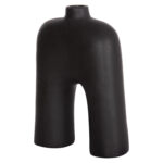 ΕΠΙΤΡΑΠΕΖΙΟ ΚΕΡΑΜΙΚΟ ΔΙΑΚΟΣΜΗΤΙΚΟ ΣΕΙΡΑ ISIL LH10.4599.02 ΜΑΥΡΟ ΜΑΤ 22x8x29Υεκ - Image 4