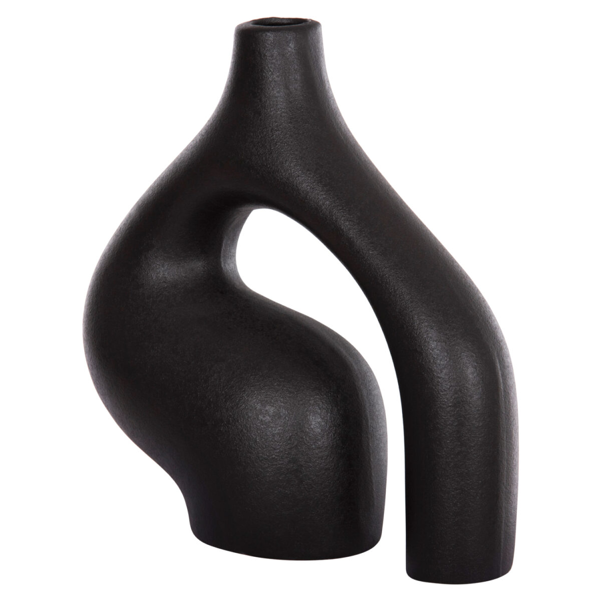 ΕΠΙΤΡΑΠΕΖΙΟ ΚΕΡΑΜΙΚΟ ΔΙΑΚΟΣΜΗΤΙΚΟ ISIL LH10.4597.02 ΜΑΥΡΟ ΜΑΤ 29x11x29Υεκ - Image 4