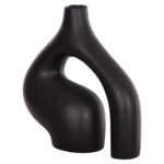 ΕΠΙΤΡΑΠΕΖΙΟ ΚΕΡΑΜΙΚΟ ΔΙΑΚΟΣΜΗΤΙΚΟ ISIL LH10.4597.02 ΜΑΥΡΟ ΜΑΤ 29x11x29Υεκ - Image 4