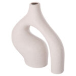 ΕΠΙΤΡΑΠΕΖΙΟ ΚΕΡΑΜΙΚΟ ΔΙΑΚΟΣΜΗΤΙΚΟ ISIL LH10.4597.01 ΥΠΟΛΕΥΚΟ ΚΡΥΣΤΑΛΛΙΚΟ 29x11x29Υεκ - Image 4