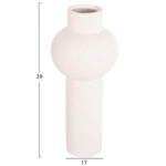 ΕΠΙΤΡΑΠΕΖΙΟ ΚΕΡΑΜΙΚΟ ΔΙΑΚΟΣΜΗΤΙΚΟ SCEPTER LH10.4604.01 ΥΠΟΛΕΥΚΟ ΚΡΥΣΤΑΛΛΙΚΟ Φ17x39Υεκ - Image 2