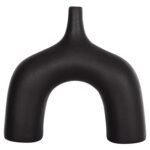 ΕΠΙΤΡΑΠΕΖΙΟ ΚΕΡΑΜΙΚΟ ΔΙΑΚΟΣΜΗΤΙΚΟ ΣΕΙΡΑ ISIL LH10.4601.02 ΜΑΥΡΟ ΜΑΤ 35x10x32.5Υεκ - Image 3