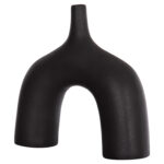 ΕΠΙΤΡΑΠΕΖΙΟ ΚΕΡΑΜΙΚΟ ΔΙΑΚΟΣΜΗΤΙΚΟ ΣΕΙΡΑ ISIL LH10.4601.02 ΜΑΥΡΟ ΜΑΤ 35x10x32.5Υεκ - Image 4