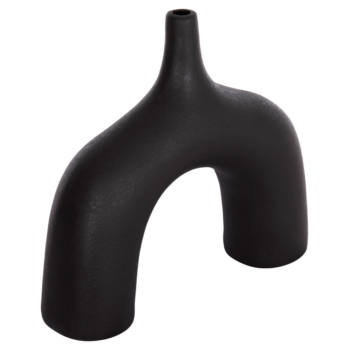 ΕΠΙΤΡΑΠΕΖΙΟ ΚΕΡΑΜΙΚΟ ΔΙΑΚΟΣΜΗΤΙΚΟ ΣΕΙΡΑ ISIL LH10.4601.02 ΜΑΥΡΟ ΜΑΤ 35x10x32.5Υεκ - Image 1