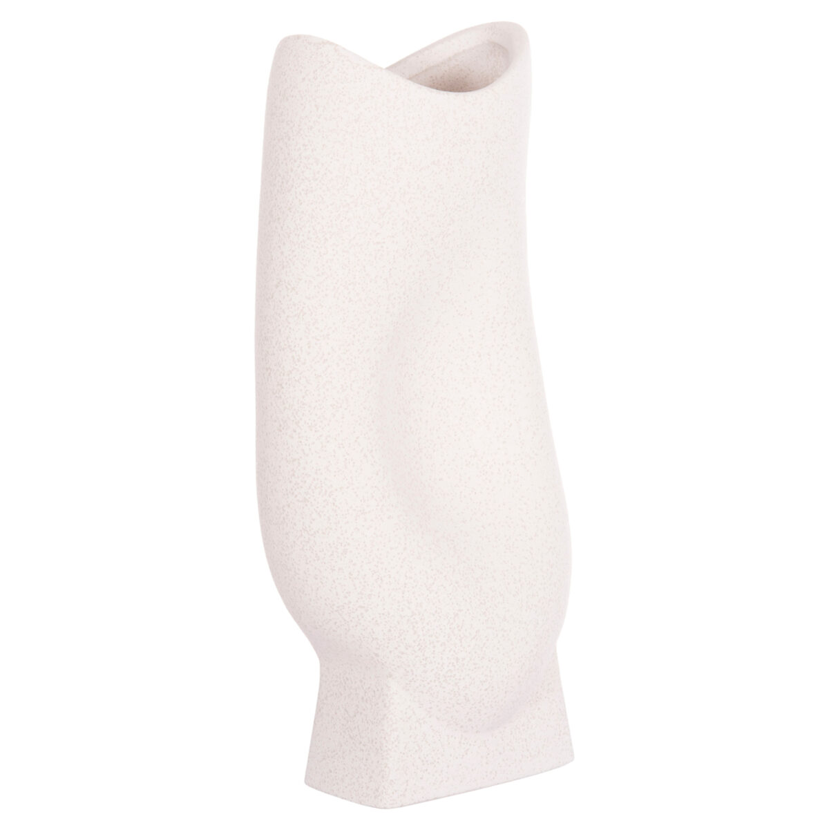 ΕΠΙΤΡΑΠΕΖΙΟ ΚΕΡΑΜΙΚΟ ΔΙΑΚΟΣΜΗΤΙΚΟ ΣΕΙΡΑ GLAΖΕ LH10.4609.01 ΚΡΥΣΤΑΛΛ.ΥΠΟΛΕΥΚΟ 16.5x11x38Υεκ - Image 1