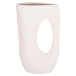 ΕΠΙΤΡΑΠΕΖΙΟ ΚΕΡΑΜΙΚΟ ΔΙΑΚΟΣΜΗΤΙΚΟ SEBOR LH10.4626.01 ΥΠΟΛΕΥΚΟ ΚΡΥΣΤΑΛΛΙΚΟ 21x8x35.5Υεκ - Image 3