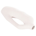 ΕΠΙΤΡΑΠΕΖΙΟ ΚΕΡΑΜΙΚΟ ΔΙΑΚΟΣΜΗΤΙΚΟ ΣΕΙΡΑ SEBOR LH10.4625 ΥΠΟΛΕΥΚΟ ΚΡΥΣΤΑΛΛΙΚΟ 20x9x45Υεκ - Image 5