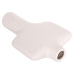 ΕΠΙΤΡΑΠΕΖΙΟ ΚΕΡΑΜΙΚΟ ΔΙΑΚΟΣΜΗΤΙΚΟ ΣΕΙΡΑ ARKEN LH10.4622.01 ΚΡΥΣΤΑΛΛ.ΥΠΟΛΕΥΚΟ 22.5x7.5x34Υεκ - Image 5