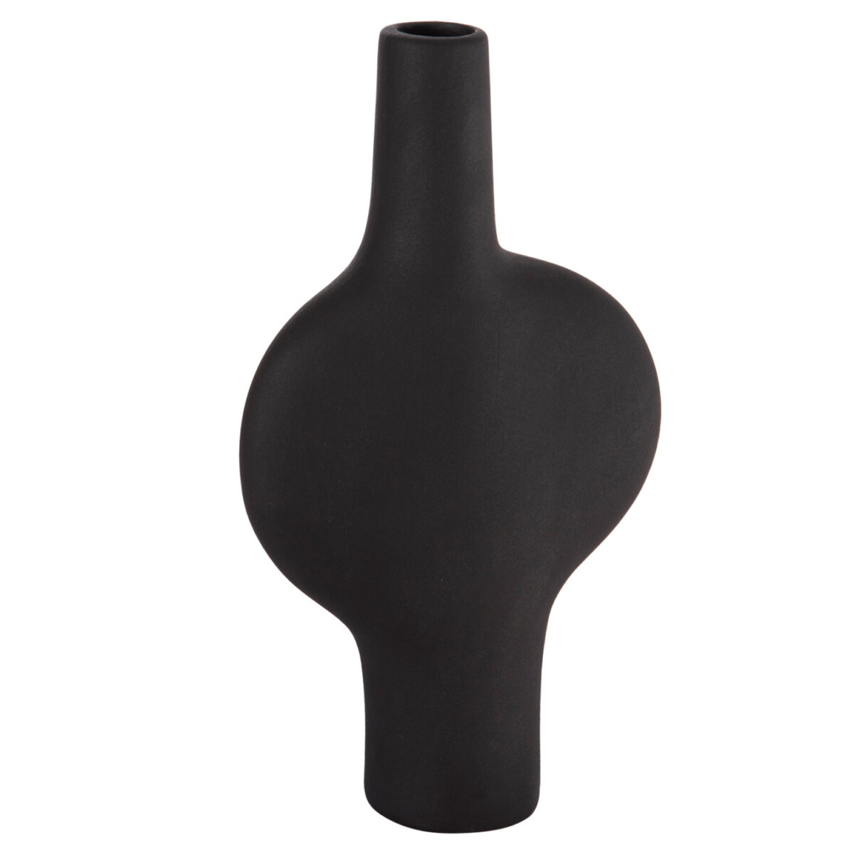 ΕΠΙΤΡΑΠΕΖΙΟ ΚΕΡΑΜΙΚΟ ΔΙΑΚΟΣΜΗΤΙΚΟ ΣΕΙΡΑ ARKEN LH10.4620.02 ΜΑΥΡΟ ΜΑΤ 19x7,5x33,5Υεκ - Image 1