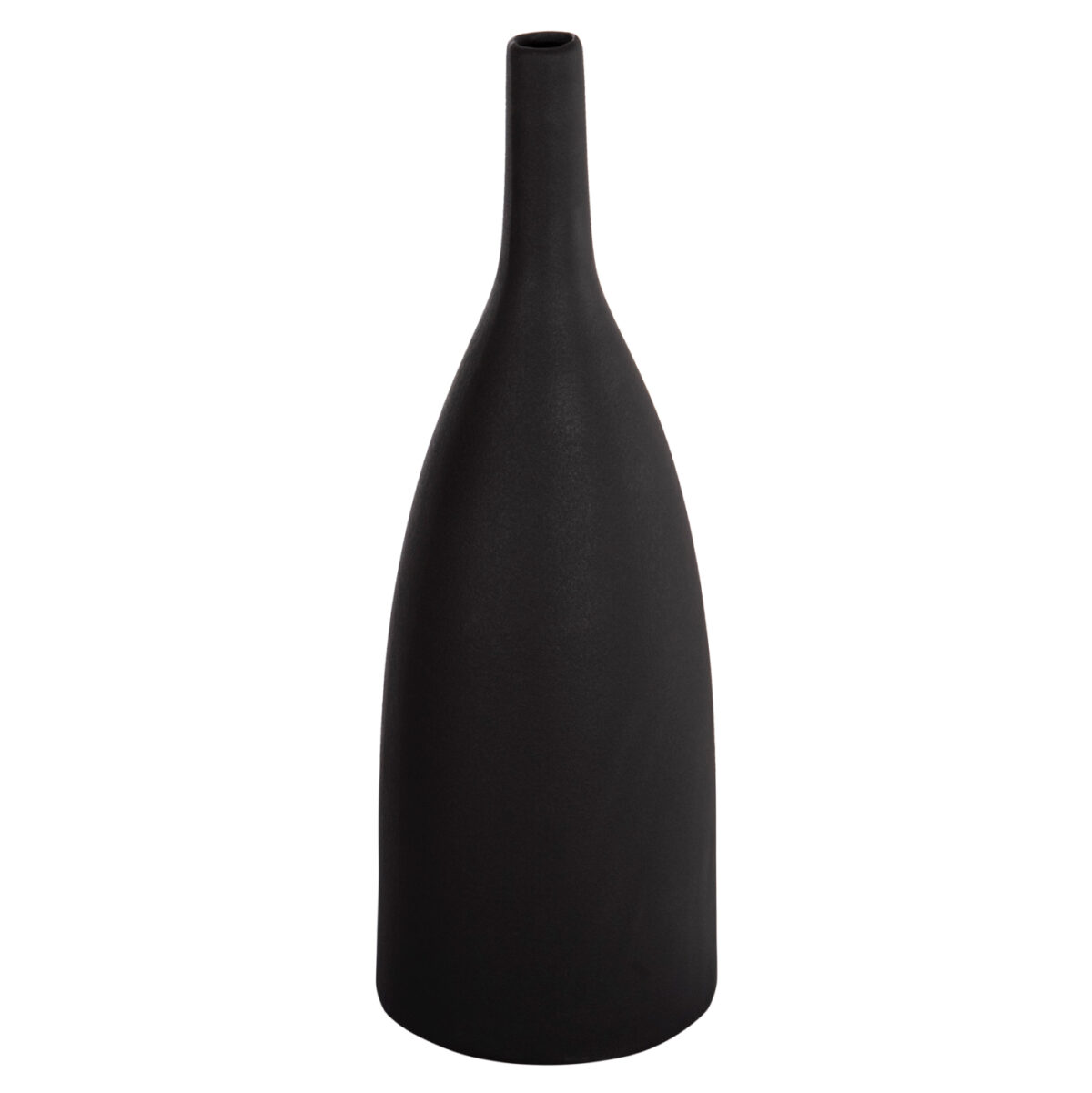 ΕΠΙΤΡΑΠΕΖΙΟ ΚΕΡΑΜΙΚΟ ΔΙΑΚΟΣΜΗΤΙΚΟ GALAD LH10.4634.02 ΜΑΥΡΟ ΜΑΤ Φ14x39Υεκ - Image 1