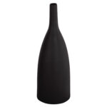 ΕΠΙΤΡΑΠΕΖΙΟ ΚΕΡΑΜΙΚΟ ΔΙΑΚΟΣΜΗΤΙΚΟ GALAD LH10.4634.02 ΜΑΥΡΟ ΜΑΤ Φ14x39Υεκ