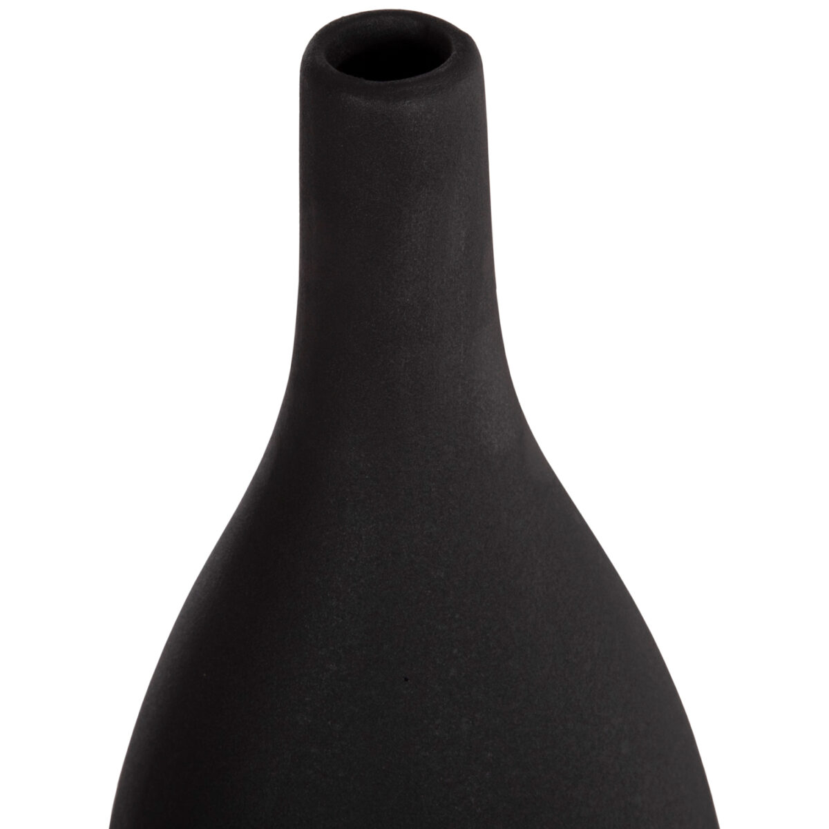 ΕΠΙΤΡΑΠΕΖΙΟ ΚΕΡΑΜΙΚΟ ΔΙΑΚΟΣΜΗΤΙΚΟ GALAD LH10.4635.02 ΜΑΥΡΟ ΜΑΤ Φ14x33,5Υεκ - Image 4