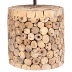 ΕΠΙΤΡΑΠΕΖΙΟ ΚΥΛΙΝΔΡΙΚΟ ΦΩΤΙΣΤΙΚΟ TWIGGY LH10.4427 DRIFTWOOD & ΜΠΕΖ ΚΑΠΕΛΟ Φ24.5x45Υεκ. - Image 4