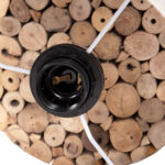 ΕΠΙΤΡΑΠΕΖΙΟ ΚΥΛΙΝΔΡΙΚΟ ΦΩΤΙΣΤΙΚΟ TWIGGY LH10.4427 DRIFTWOOD & ΜΠΕΖ ΚΑΠΕΛΟ Φ24.5x45Υεκ. - Image 5