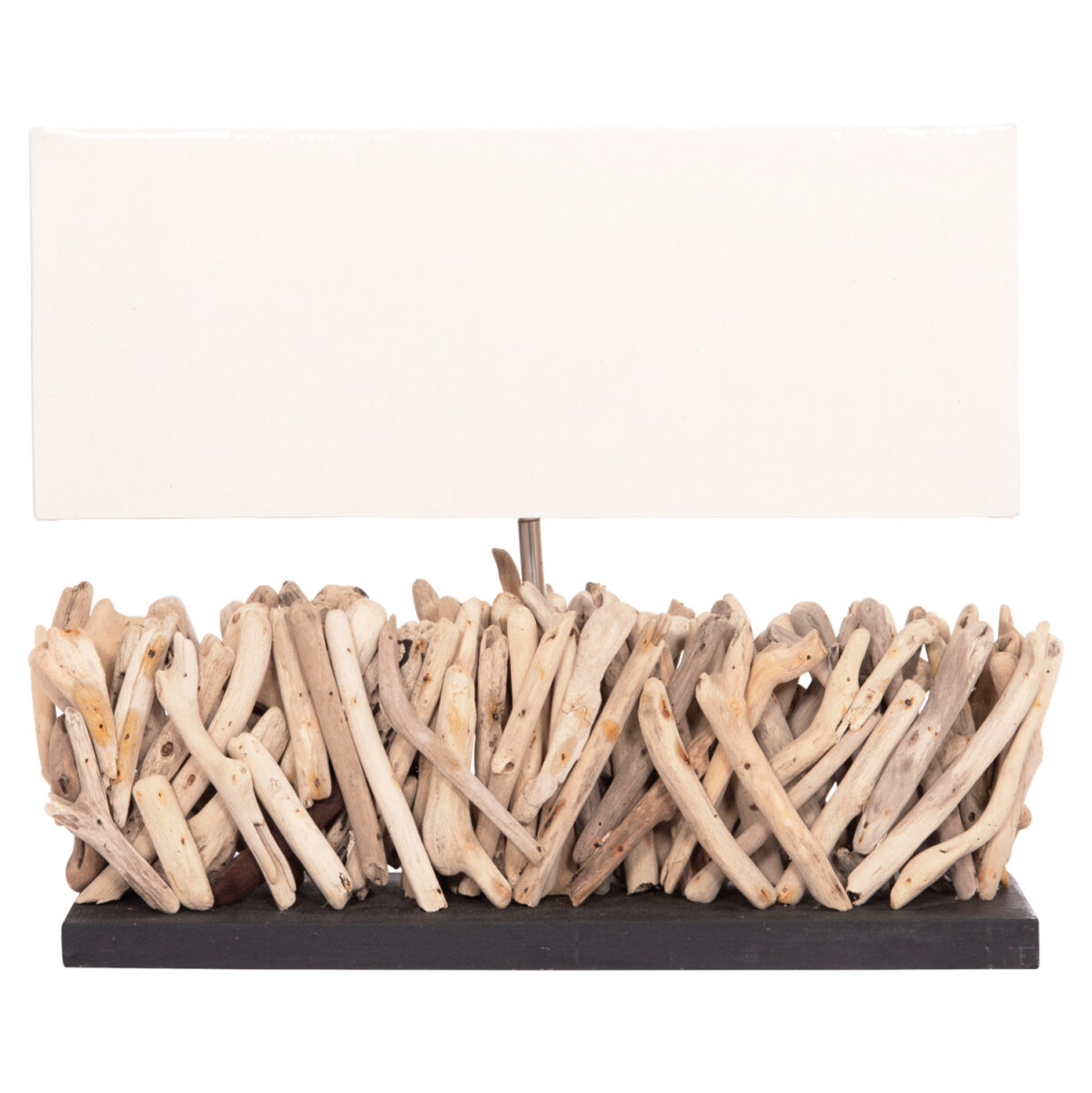 ΕΠΙΤΡΑΠΕΖΙΟ ΟΡΘΟΓΩΝΙΟ ΦΩΤΙΣΤΙΚΟ TWIGGY LH10.4434 DRIFTWOOD & ΛΕΥΚΟ ΚΑΠΕΛΟ 56x16.5x43Υεκ. - Image 3