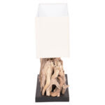 ΕΠΙΤΡΑΠΕΖΙΟ ΟΡΘΟΓΩΝΙΟ ΦΩΤΙΣΤΙΚΟ TWIGGY LH10.4434 DRIFTWOOD & ΛΕΥΚΟ ΚΑΠΕΛΟ 56x16.5x43Υεκ. - Image 4