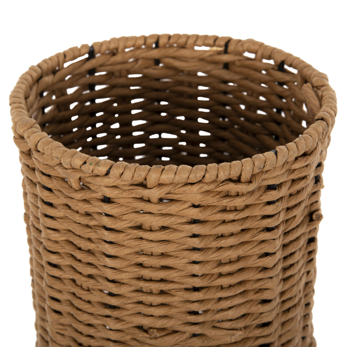 ΦΩΤΙΣΤΙΚΟ ΔΑΠΕΔΟΥ LH10.4342 ΜΕΤΑΛΛΟ-PAPER ROPE ΣΕ ΜΠΕΖ ΑΜΜΟΥ-ΜΑΥΡΟ Φ20X120Υεκ. - Image 3