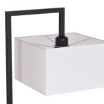 ΦΩΤΙΣΤΙΚΟ ΔΑΠΕΔΟΥ BRANS LH10.7532.11 ΜΕΤΑΛΛΟ ΜΑΥΡΟ--PVC ΛΕΥΚΟ ΚΑΠΕΛΟ 25x33x170Υεκ. - Image 5