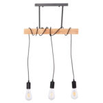 ΦΩΤΙΣΤΙΚΟ ΟΡΟΦΗΣ 3-ΦΩΤΟ VOLKS LH10.4658 ΜΕΤΑΛΛΟ-ΞΥΛΟ 49,5x5x134,5Υεκ. - Image 3