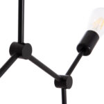 ΦΩΤΙΣΤΙΚΟ ΟΡΟΦΗΣ 3-ΦΩΤΟ LIGHTY LH10.7404.11 ΜΕΤΑΛΛΟ ΣΕ ΜΑΥΡΟ 52x5x48Υεκ. - Image 4