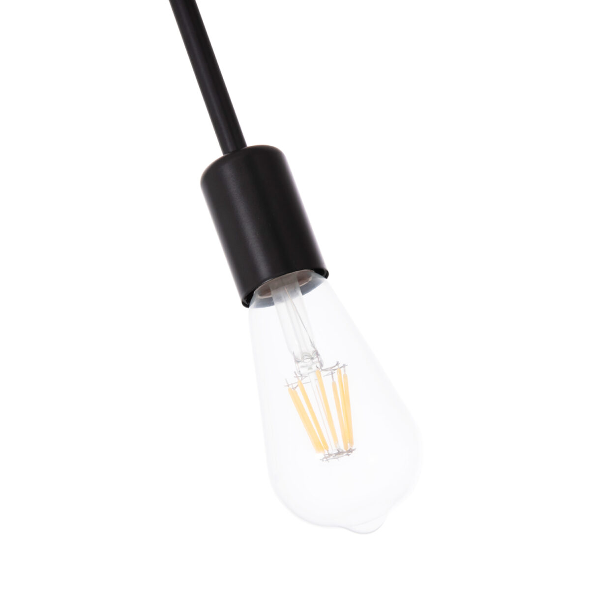 ΦΩΤΙΣΤΙΚΟ ΟΡΟΦΗΣ 4-ΦΩΤΟ LIGHTY LH10.7405.11 ΜΕΤΑΛΛΟ ΣΕ ΜΑΥΡΟ 57x5x52Υεκ. - Image 4