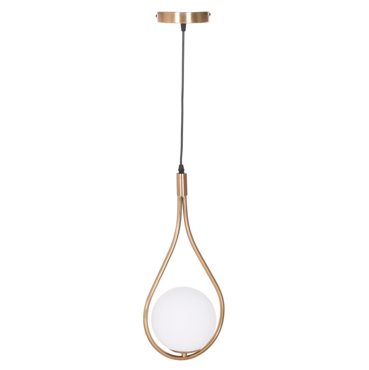 ΦΩΤΙΣΤΙΚΟ ΟΡΟΦΗΣ DROPLET LH10.7503.12 ΜΕΤΑΛΛΟ ΣΕ ΧΡΥΣΟ-ΛΕΥΚΟΣ ΓΛΟΜΠΟΣ 23,5x12x147Υεκ. - Image 1