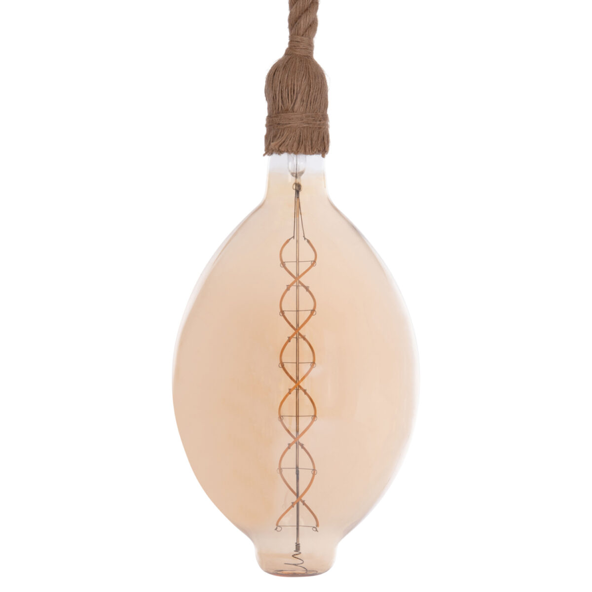 ΦΩΤΙΣΤΙΚΟ ΟΡΟΦΗΣ ΚΡΕΜΑΣΤΟ ΜΕ ΛΑΜΠΤΗΡΑ LH10.11927.01--ΣΧΟΙΝΙ 1m ΠΑΧΟΥΣ 2cm-ΝΤΟΥΙ Ε27 - Image 4