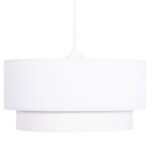 ΦΩΤΙΣΤΙΚΟ ΟΡΟΦΗΣ ΚΥΛΙΝΔΡΙΚΟ KRIKS LH10.4707.01 PVC ΣΕ ΛΕΥΚΟ Φ30x70Υεκ. - Image 3