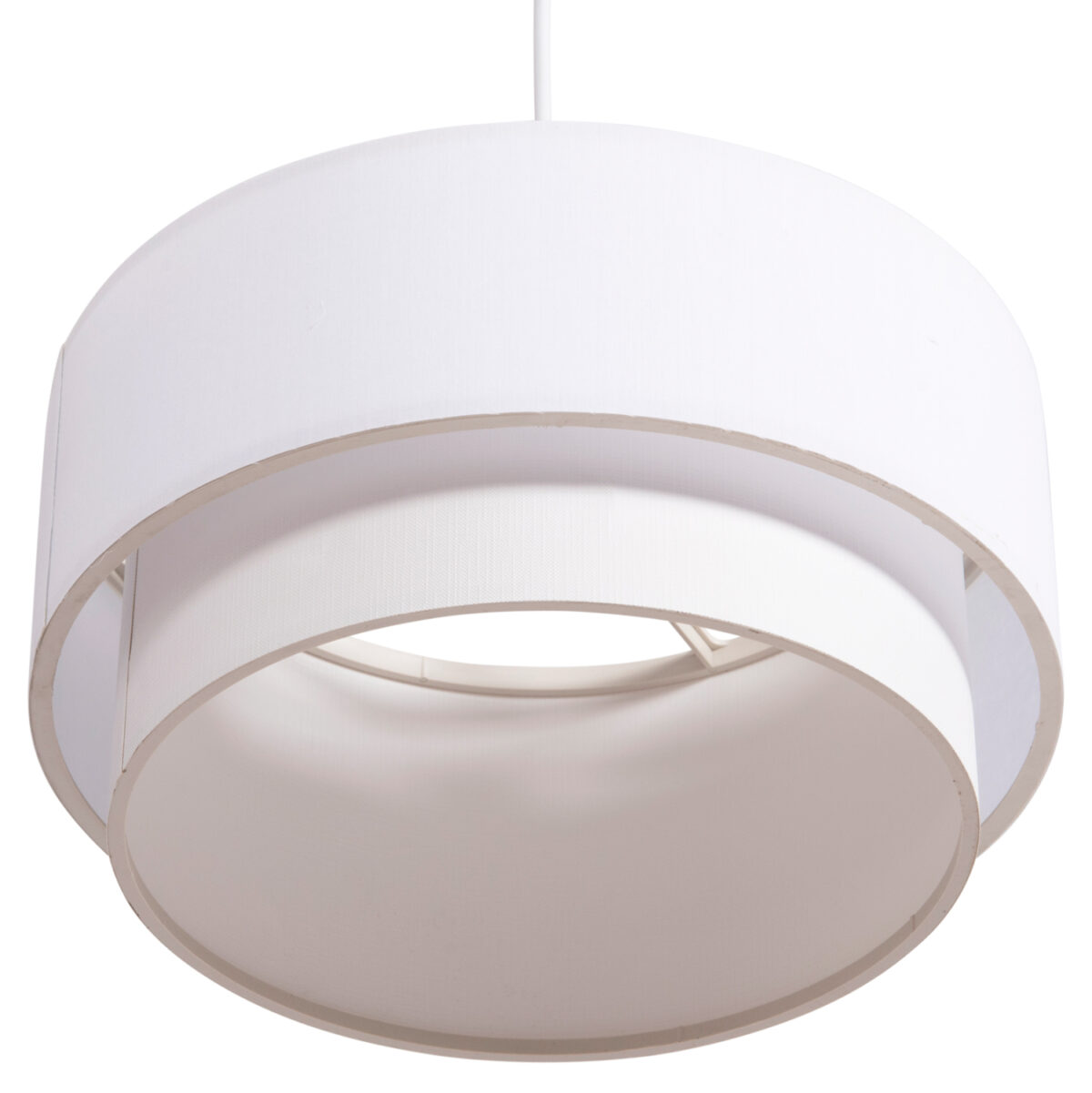 ΦΩΤΙΣΤΙΚΟ ΟΡΟΦΗΣ ΚΥΛΙΝΔΡΙΚΟ KRIKS LH10.4707.01 PVC ΣΕ ΛΕΥΚΟ Φ30x70Υεκ. - Image 5