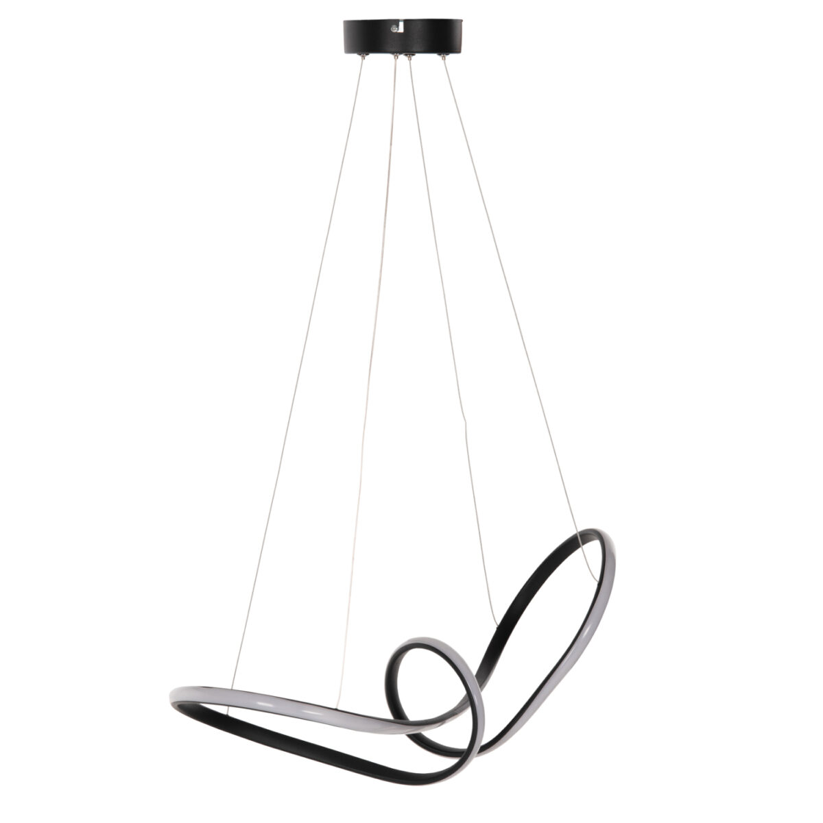 ΦΩΤΙΣΤΙΚΟ ΟΡΟΦΗΣ ΜΑΥΡΟ LED LH10.7522.03 52x28x66Υ εκ. - Image 1