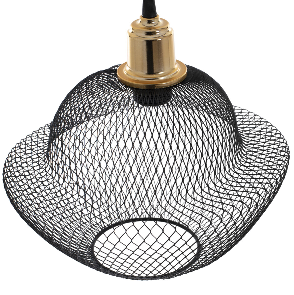 ΦΩΤΙΣΤΙΚΟ ΟΡΟΦΗΣ ΜΑΥΡΟ ΜΕΤΑΛΛΙΚΟ ΜΟΝΤΕΡΝΟ ΠΛΕΓΜΑ Φ30x65Yεκ.LH10.7690.01 - Image 3