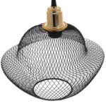 ΦΩΤΙΣΤΙΚΟ ΟΡΟΦΗΣ ΜΑΥΡΟ ΜΕΤΑΛΛΙΚΟ ΜΟΝΤΕΡΝΟ ΠΛΕΓΜΑ Φ30x65Yεκ.LH10.7690.01 - Image 3