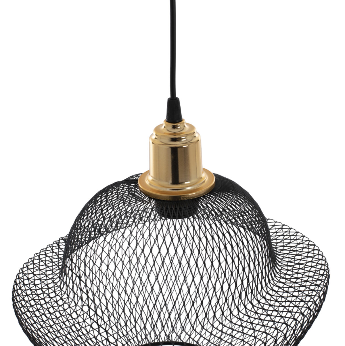 ΦΩΤΙΣΤΙΚΟ ΟΡΟΦΗΣ ΜΑΥΡΟ ΜΕΤΑΛΛΙΚΟ ΜΟΝΤΕΡΝΟ ΠΛΕΓΜΑ Φ30x65Yεκ.LH10.7690.01 - Image 5