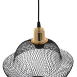 ΦΩΤΙΣΤΙΚΟ ΟΡΟΦΗΣ ΜΑΥΡΟ ΜΕΤΑΛΛΙΚΟ ΜΟΝΤΕΡΝΟ ΠΛΕΓΜΑ Φ30x65Yεκ.LH10.7690.01 - Image 5