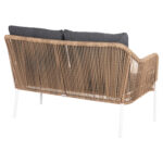 ΚΑΝΑΠΕΣ ΕΞ.ΧΩΡΟΥ BAFFIN LH10.6054.01 ΑΛΟΥΜΙΝΙΟ ΛΕΥΚΟ-ΣΥΝΘ.RATTAN ΜΠΕΖ-ΑΝΘΡΑΚΙ ΜΑΞΙΛΑΡΙΑ - Image 5