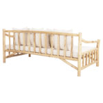 ΚΑΝΑΠΕΣ ΤΡΙΘΕΣΙΟΣ TORC LH10.9339 ΑΠΟ ΜΑΣΙΦ ΞΥΛΟ TΕΑK ΦΥΣΙΚΟ - ΛΕΥΚΟ 200x100x80Yεκ. - Image 5