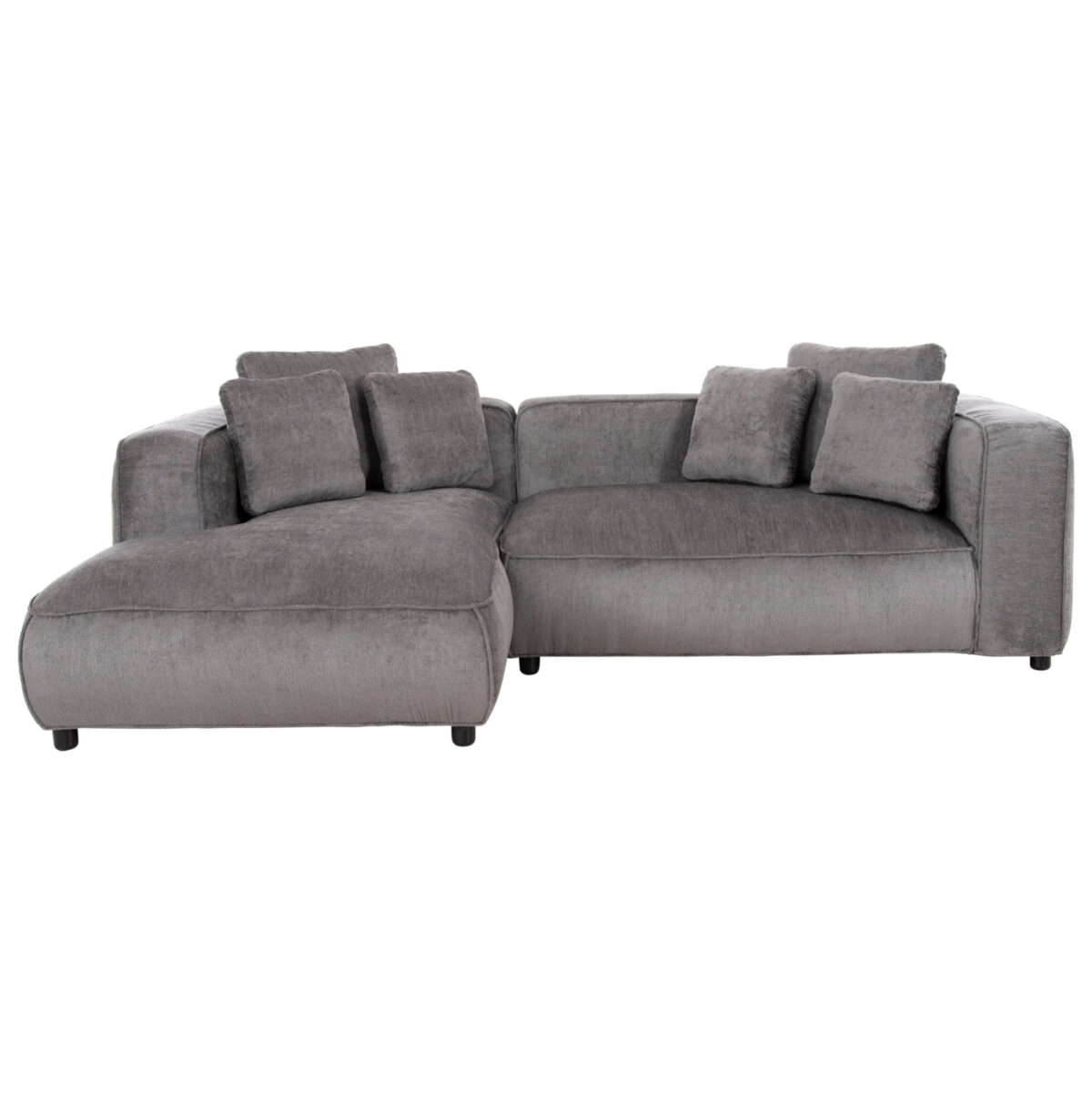 ΚΑΝΑΠΕΣ ΓΩΝΙΑ (ΑΡΙΣΤΕΡΗ) 3-ΘΕΣΙΟΣ GRACE LH10.3280.03L ΓΚΡΙ ΥΦΑΣΜΑ 252x160x70-90Υεκ - Image 3