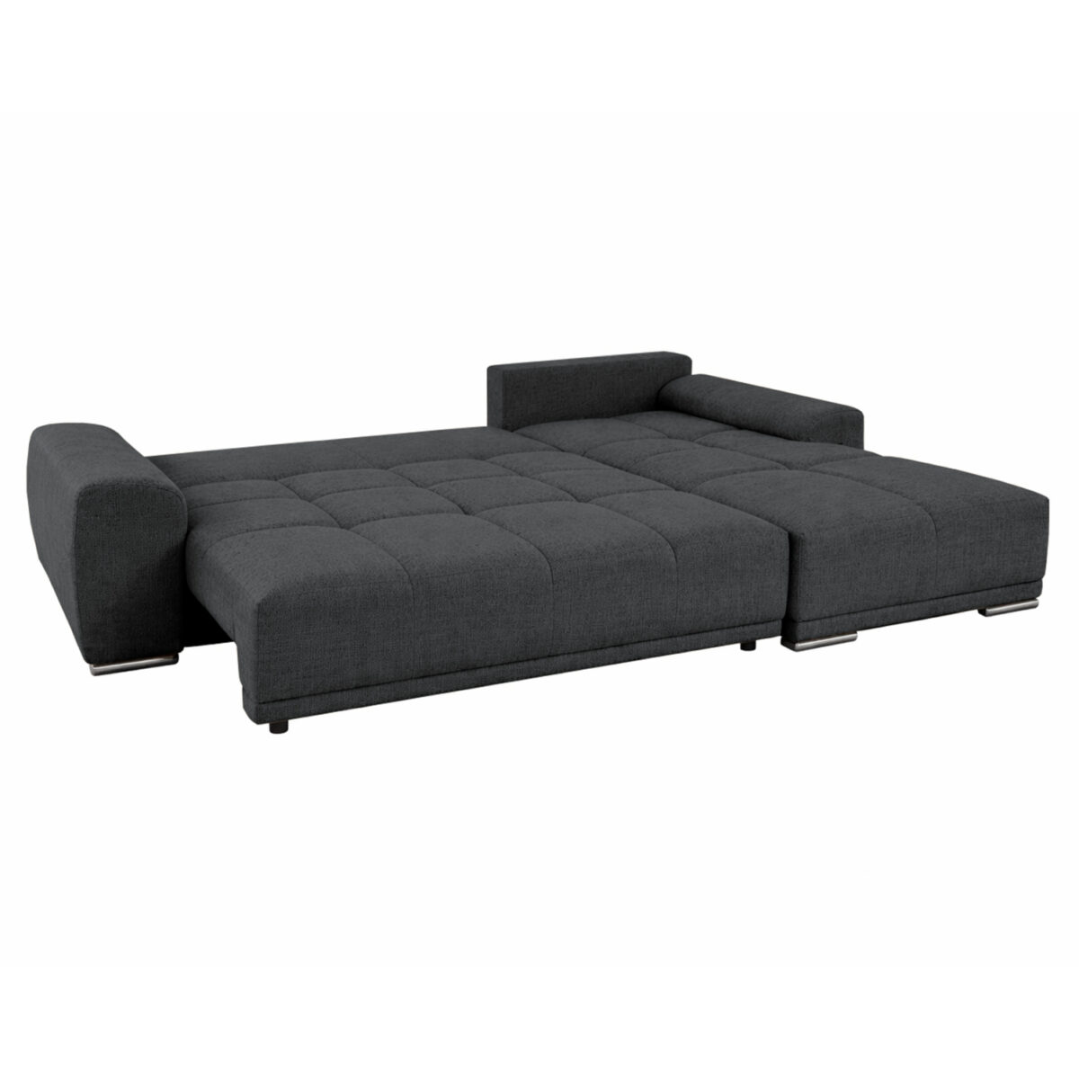 ΚΑΝΑΠΕΣ ΚΡΕΒΑΤΙ ΔΕΞΙΑ ΓΩΝΙΑ COMFYRA LH10.3336.01R ΓΚΡΙ ΥΦΑΣΜΑ 270x181x75Υεκ - Image 5